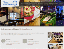 Tablet Screenshot of jansheeren.nl